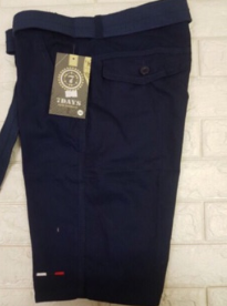 Cargo shorts 4 parcket with belt #1939 size :28 to 38