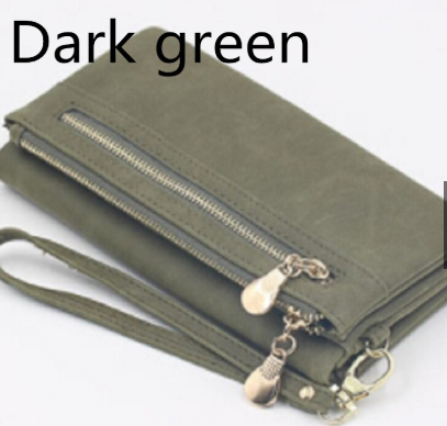 Women Leather Wallet Long