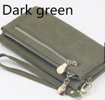 Women Leather Wallet Long